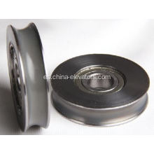 Rodillo de colgadora de puerta de 78 mm φ78 × 17-R8 6204zz para ascensores de Fujitec